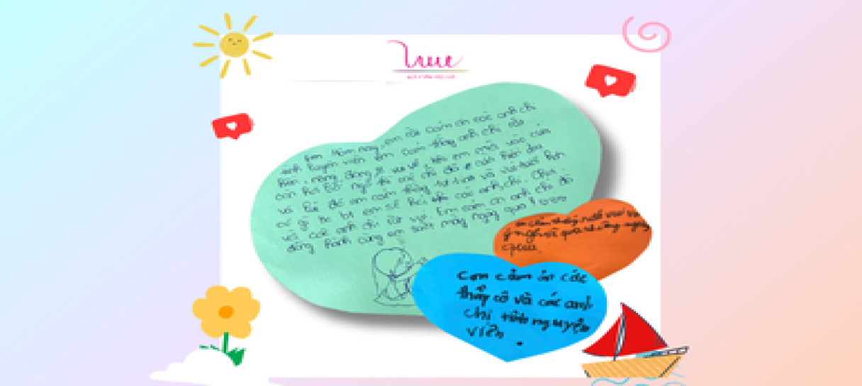 What heartfelt messages did our participants send to the volunteers, mentors, and organizers of the “Scarlet Sails” project?